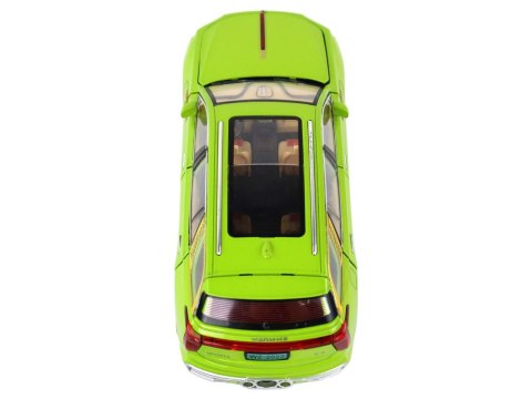 LEAN Toys Aluminiowy Model Samochodu RC 1:24 C Kolor Zielony