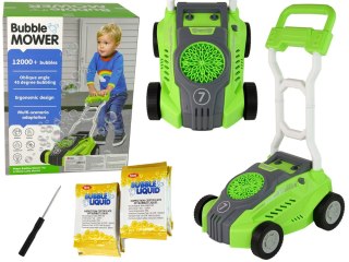 LEAN Toys Kosiarka Maszyna Do Baniek Mydlanych Zielona