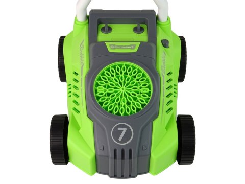 LEAN Toys Kosiarka Maszyna Do Baniek Mydlanych Zielona