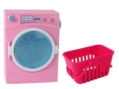 LEAN Toys Lalka Anlily Pralnia Zestaw Akcesoriów Pralka XXL