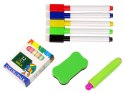 LEAN Toys Tablica 3w1 Dwustronna Stolik Do Gier Chińczyk Różowy