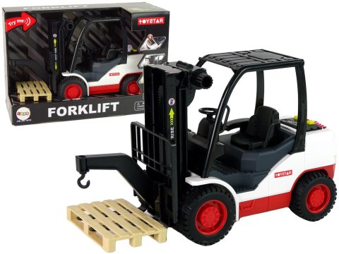LEAN Toys Wózek Widłowy Ruchomy Widelec Paleta.