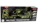 LEAN Toys Zestaw Militarny Czołg Napęd Frykcyjny Helikopter Ciężarówka