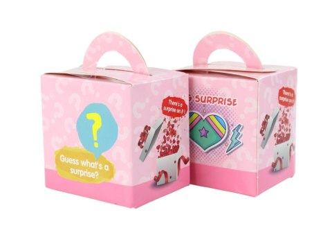 LEAN Toys Zestaw Piękności Do Makijażu W Kuferku Cienie Do Powiek Różowy