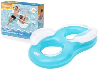 Bestway Dmuchane Koło Do Pływania Fotel Wodny Podwójny Bestway 43009