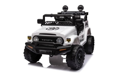 LEAN CARS Auto Na Akumulator Toyota FJ Biała 4x4 LEAN CARS Auto Na Akumulator Toyota FJ Biała 4x4