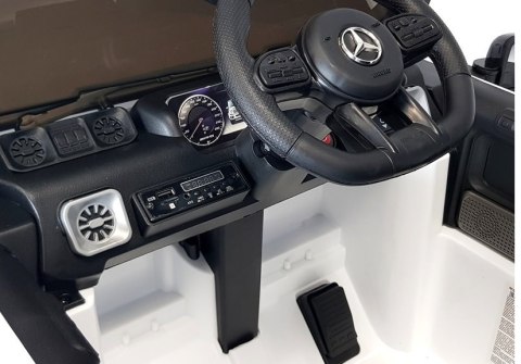 Auto na Akumulator Mercedes G63 Biały BBH-0003