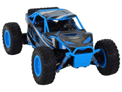 LEAN Toys Autko Terenowe Zdalnie Sterowane R/C 1:24 Niebieskie