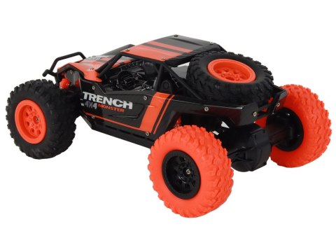 LEAN Toys Autko Terenowe Zdalnie Sterowane R/C 1:24 Pomarańczowe