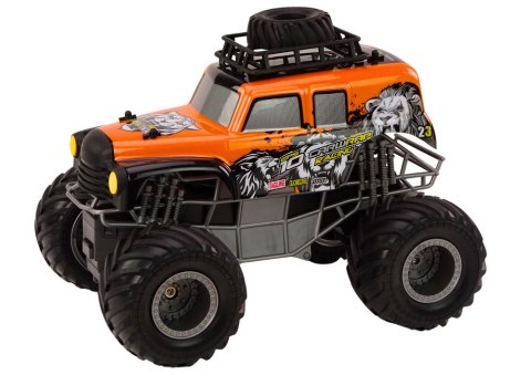 LEAN Toys Autko Zdalnie Sterowane RC Terenowe 1:16 Pomarańczowy