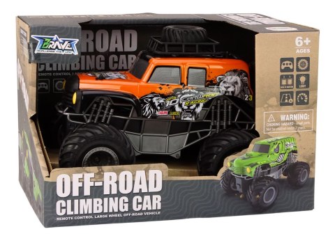 LEAN Toys Autko Zdalnie Sterowane RC Terenowe 1:16 Pomarańczowy