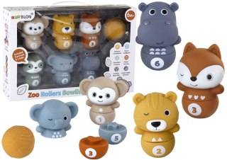 LEAN Toys Bowling Animals For Toddlers Interactive Ball Fun