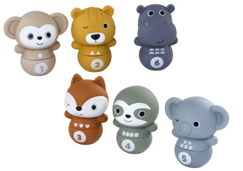LEAN Toys Bowling Animals For Toddlers Interactive Ball Fun