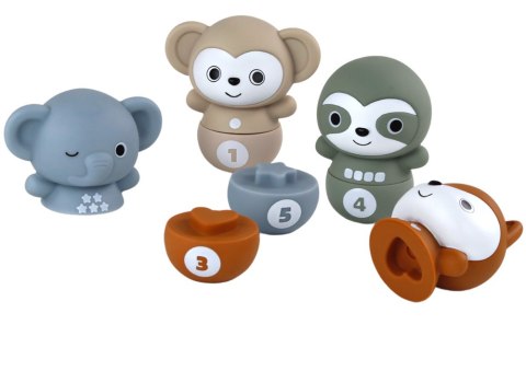 LEAN Toys Bowling Animals For Toddlers Interactive Ball Fun