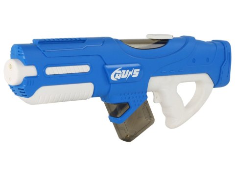 LEAN Toys Duży Pistolet Na Wodę Niebieski 750ml Okulary