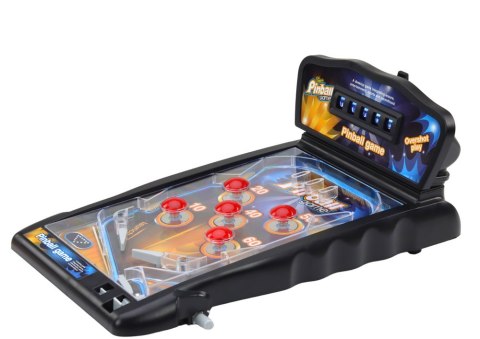 LEAN Toys Gra Zręcznościowa Pinball Światła Dźwięki Tablica Wyników