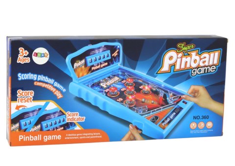 LEAN Toys Gra Zręcznościowa Pinball Światła Dźwięki Tablica Wyników