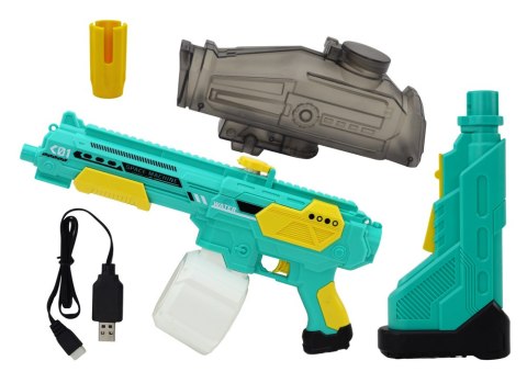 LEAN Toys Karabin Pistolet Na Wodę Zielony Automat M416 Akumulatorowy