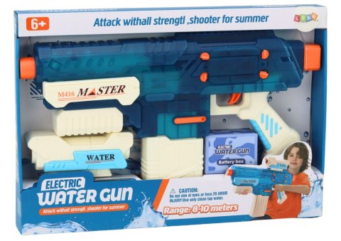 LEAN Toys Karabin Pistolet na Wodę na Akumulator M416 500ml Zasięg 8-10m
