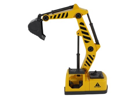 LEAN Toys Pojazdy Budowlane Dźwięk Światła 1:12 DIY Betoniarka Dźwig Koparka LEAN Toys Pojazdy Budowlane Dźwięk Światła 1:12 DIY Betoniarka Dźwig Koparka