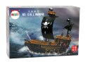 LEAN Toys Statek Piracki Okręt Klocki Konstrukcyjne 1288 Elementów