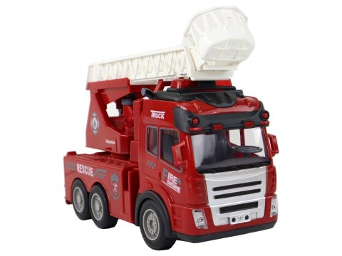 LEAN Toys Straż Pożarna Drabina Wysięgnik Model Zdalnie Sterowany LEAN Toys Straż Pożarna Drabina Wysięgnik Model Zdalnie Sterowany