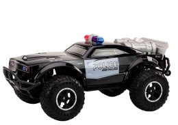 LEAN Toys Terenowy Samochód Policyjny Zdalnie Sterowany RC 1:8