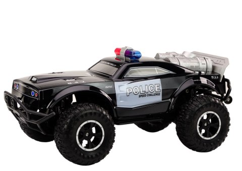 LEAN Toys Terenowy Samochód Policyjny Zdalnie Sterowany RC 1:8 LEAN Toys Terenowy Samochód Policyjny Zdalnie Sterowany RC 1:8