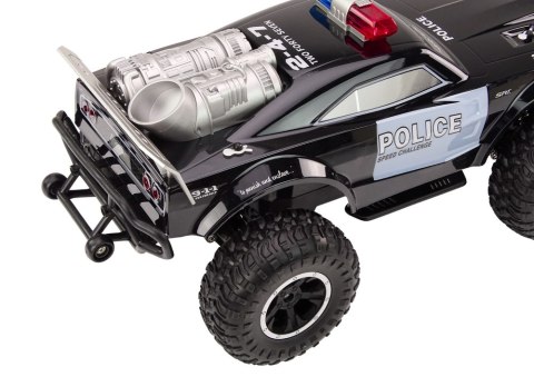 LEAN Toys Terenowy Samochód Policyjny Zdalnie Sterowany RC 1:8 LEAN Toys Terenowy Samochód Policyjny Zdalnie Sterowany RC 1:8