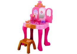 LEAN Toys Toaletka Dziecięca Z Sensorem Gestu Akcesoria Różowa