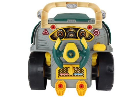 LEAN Toys Warsztat Silnik Ciężarówka Do Rozkręcania Zestaw Majsterkowicza Zielony LEAN Toys Warsztat Silnik Ciężarówka Do Rozkręcania Zestaw Majsterkowicza Zielony