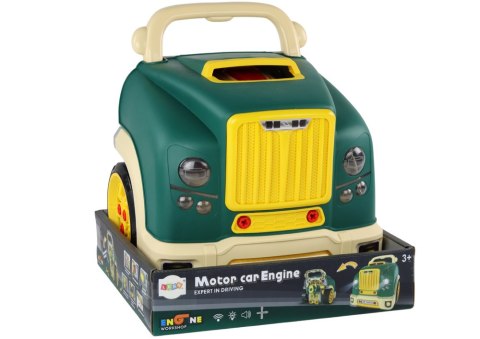 LEAN Toys Warsztat Silnik Ciężarówka Do Rozkręcania Zestaw Majsterkowicza Zielony LEAN Toys Warsztat Silnik Ciężarówka Do Rozkręcania Zestaw Majsterkowicza Zielony