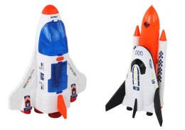 LEAN Toys Zestaw Misja Kosmiczna Rakieta Kosmos Statki Space Pojazdy 12 ele