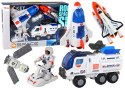 LEAN Toys Zestaw Misja Kosmiczna Rakieta Kosmos Statki Space Pojazdy 7 ele