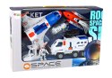 LEAN Toys Zestaw Misja Kosmiczna Rakieta Kosmos Statki Space Pojazdy 7 ele