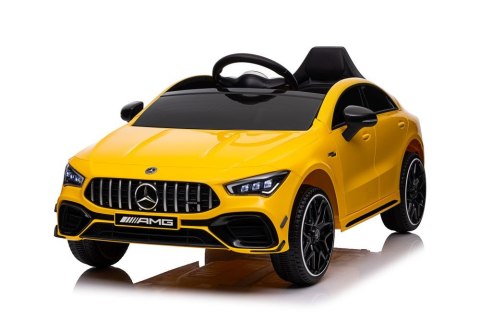LEAN CARS Auto Na Akumulator Mercedes CLA 45s AMG Żółty 4x4 LEAN CARS Auto Na Akumulator Mercedes CLA 45s AMG Żółty 4x4