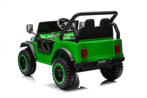 LEAN CARS Auto Na Akumulator YSA8813 Zielone 24V LEAN CARS Auto Na Akumulator YSA8813 Zielone 24V