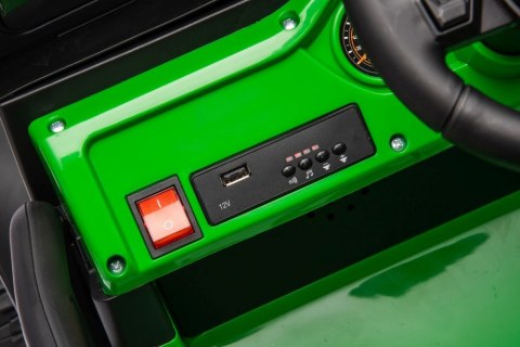 LEAN CARS Auto Na Akumulator YSA8813 Zielone 24V LEAN CARS Auto Na Akumulator YSA8813 Zielone 24V