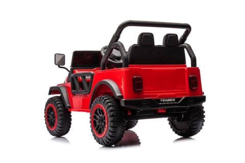 LEAN CARS Auto Na kumulator A8813 24V Czerwony LEAN CARS Auto Na kumulator A8813 24V Czerwony