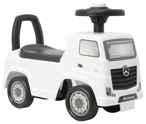 LEAN CARS Jeździk Mercedes Actros 3316TA Biały LEAN CARS Jeździk Mercedes Actros 3316TA Biały