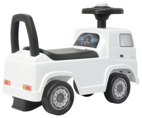 LEAN CARS Jeździk Mercedes Actros 3316TA Biały LEAN CARS Jeździk Mercedes Actros 3316TA Biały