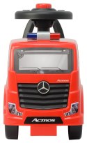 LEAN CARS Jeździk Mercedes Actros Policja 3316A Czerwony