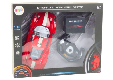 Auto Sportowe Zdalnie Sterowane Na Pilota 1:16 R/C Niebieskie