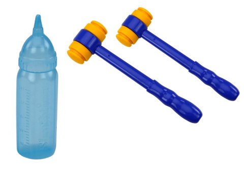 LEAN Toys Gra Zręcznościowa Wac A Mole Planety Rakieta 6 Trybów Światła Dźwięki Dym