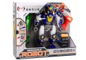 LEAN Toys Robot Do Skręcania Broń Wiertarka Śrubokręt Światła Dźwięk Granatowy