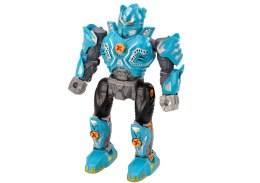 LEAN Toys Robot Do Skręcania Broń Wiertarka Śrubokręt Światła Dźwięk Turkusowy