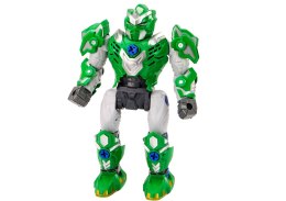 LEAN Toys Robot Do Skręcania Broń Wiertarka Śrubokręt Światła Dźwięk Zielony