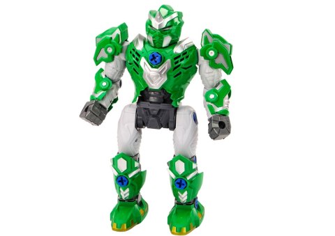 LEAN Toys Robot Do Skręcania Broń Wiertarka Śrubokręt Światła Dźwięk Zielony
