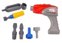 LEAN Toys Samolot Kreskówkowy Do Skręcania Skrzydła DIY Niebieski
