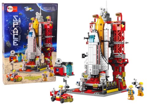 LEAN Toys Statek Kosmiczny Klocki Konstrukcyjne Kosmos Platforma Startowa 1083 el. LEAN Toys Statek Kosmiczny Klocki Konstrukcyjne Kosmos Platforma Startowa 1083 el.